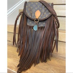 Boho Fringe Louis Vuitton Crossbody